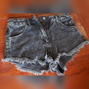 Kiri TopShop Acidwash Shorts